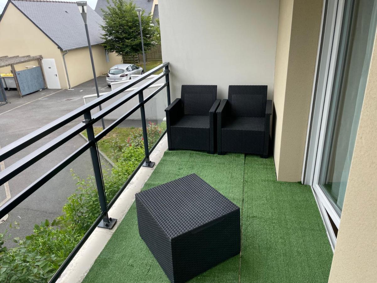 Appartement Vacances En Copropriete Avec Parking Saint-Malo Exterior foto